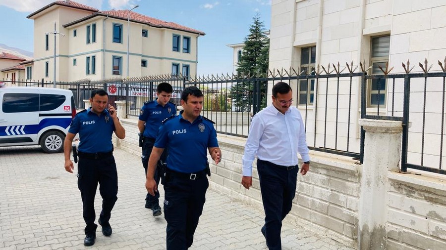 İlçe Emniyet Müdürlüğüne Ziyaret 