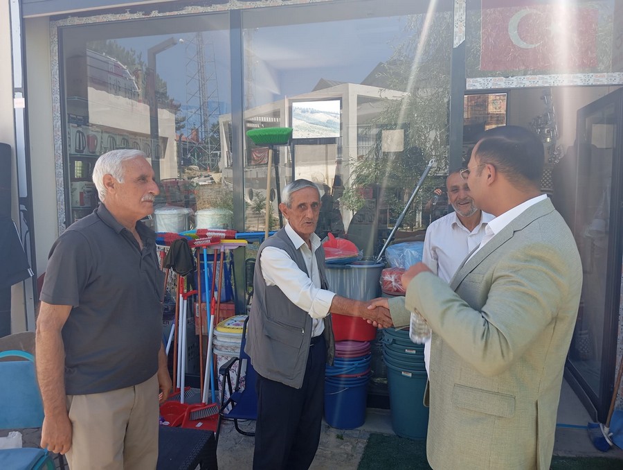 Kaymakam ŞAHİN’den Veda Ziyaretleri